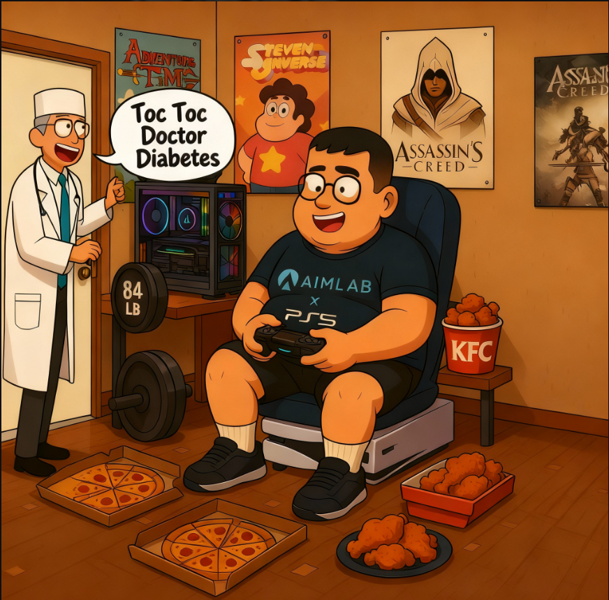 Barlighter en su trono